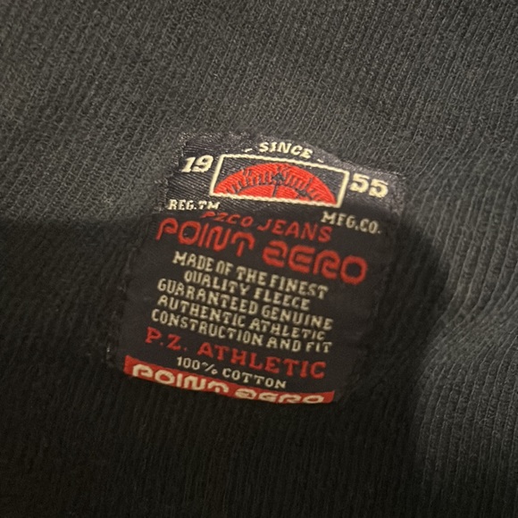 Point zero vintage sweatshirt size large - Picture 4 of 4